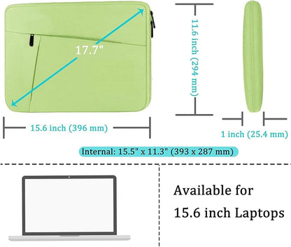 Laptop Sleeve 15.6 inch, Shockproof Protective Computer Carrying Cover - Image 5