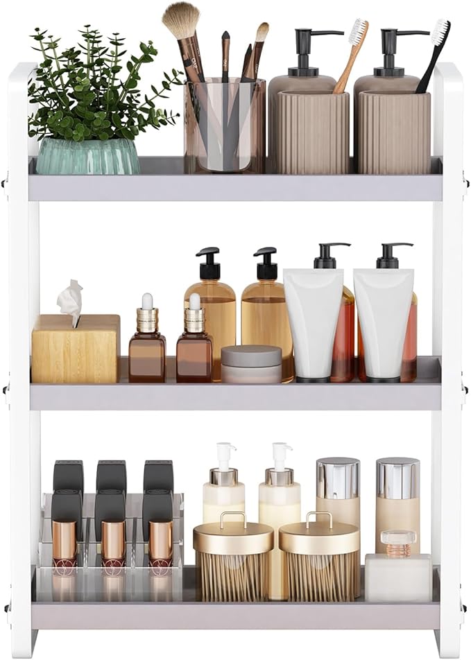 Bathroom Counter Organizer, Bathroom Countertop Organizer, Counter Shelf by Unknown