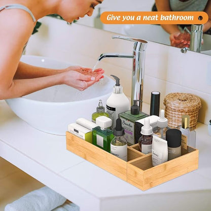 Bamboo Drawer Organizer Utensil Holder - Image 5