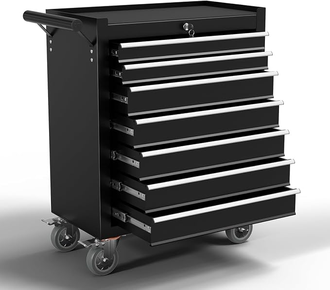 7-Drawer Metal Rolling Tool Chest by Bettertoolsforbetterlife