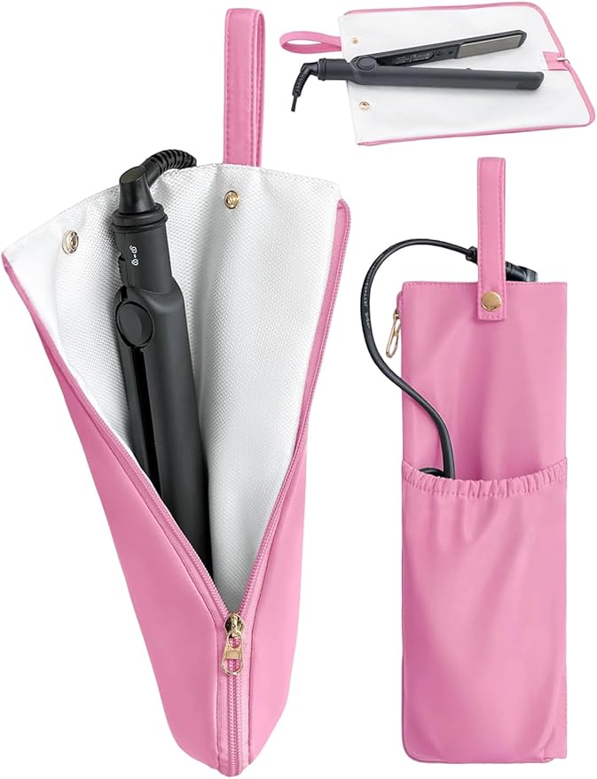 Lifeplus Holder & Mat for Hot Tools, Curling Iron Flat Iron Heat Resistant Hair by Unknown