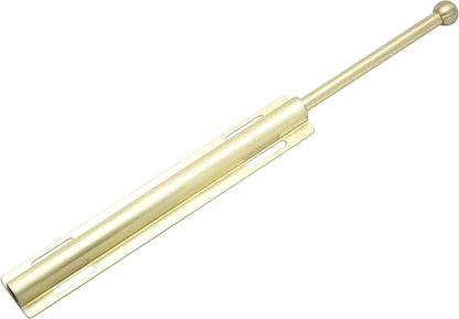 12" Valet Rod Standard for Closet Satin Brass SB Metal by HamiltonBowes