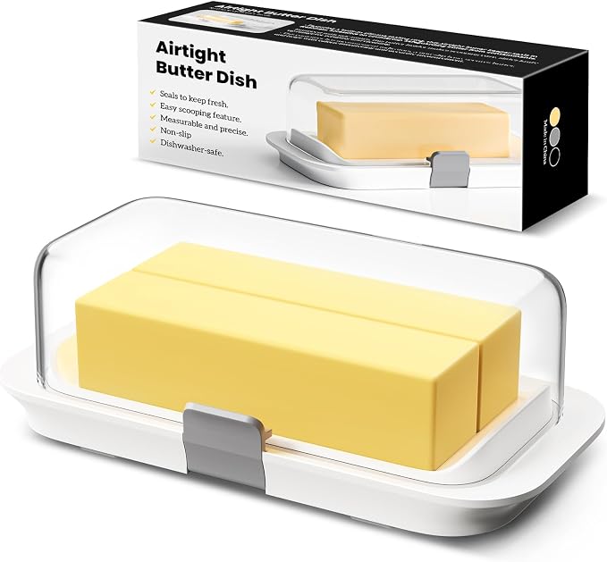 Pisol Large Butter Dish with Lid by Pisol