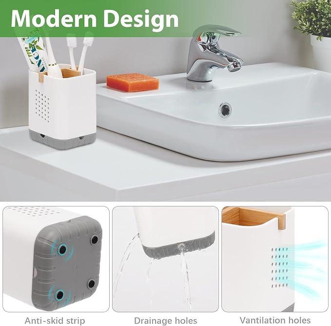 Boperzi Toothbrush and Toothpaste Holder - Image 4