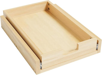 Pull Out Cabinet Organizer, Soft Close Slide Out Wooden Pull out Drawers by Gsskny
