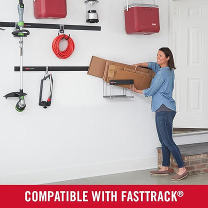 Rubbermaid Garage FastTrack Recycled Cardboard Holder, Wall Mounted Recycling - Image 5
