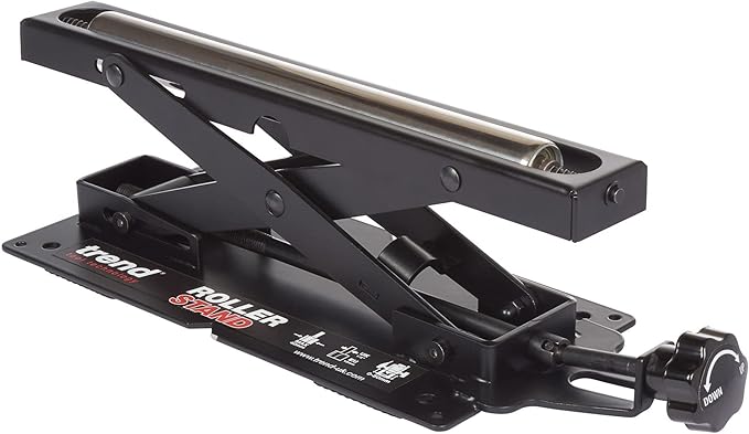 Trend Adjustable Miter Saw Roller Stand, 140 lbs Capacity and Height Adjustment - Image 2