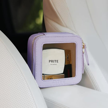 Prite Small Makeup Bag for Women Portable Clear Makeup Bag Cute Mini Waterproof - Image 6