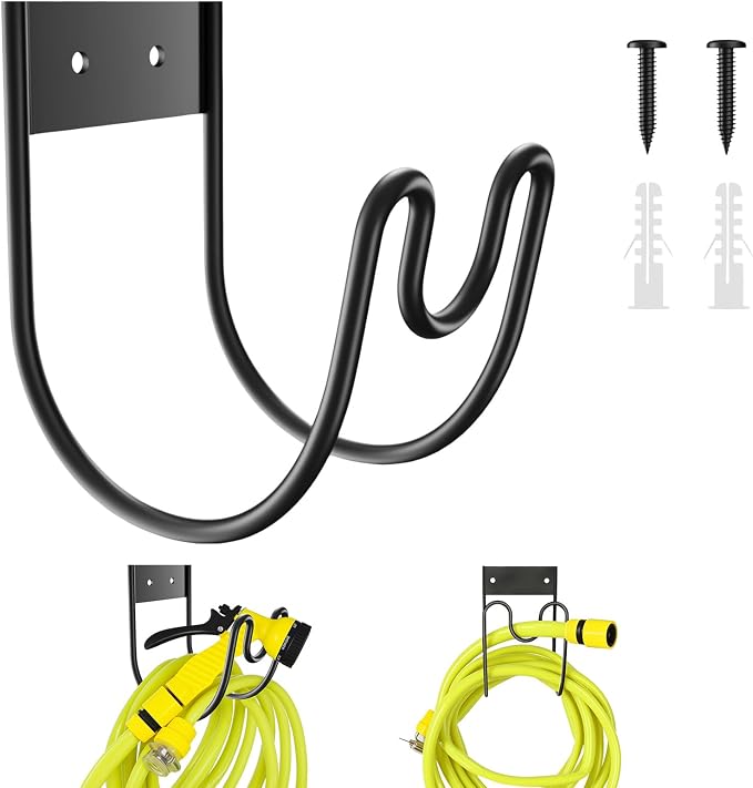 Garden Hose Holder Wall Mount, Garage Accessories - Image 8