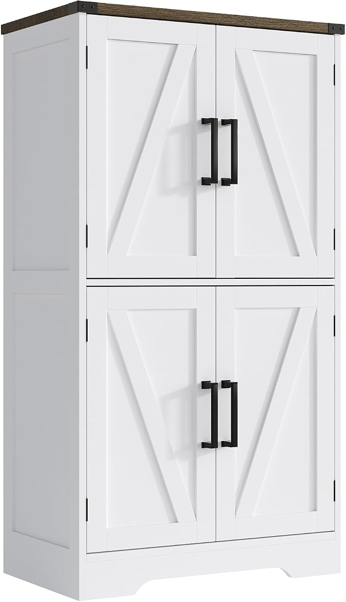 Treocho Farmhouse Bathroom Floor Cabinet - Image 3