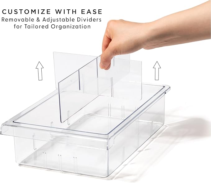 BINO | Pull-out Fridge Organizer | THE HANGER COLLECTION | Fridge Drawer - Image 4