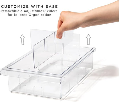 BINO | Pull-out Fridge Organizer | THE HANGER COLLECTION | Fridge Drawer - Image 4