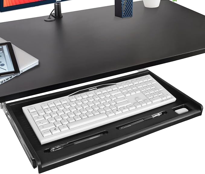 TOOCUST Under Desk Keyboard Tray, Desk Extender by TooCust