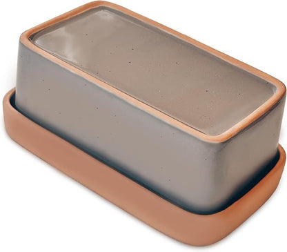 Mora Ceramic Two-in-One Butter Dish by MORA