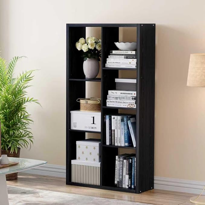 Cube Storage Organizer Bookcase, Decorative 11 inch Open Back Cubical Shelf - Image 2