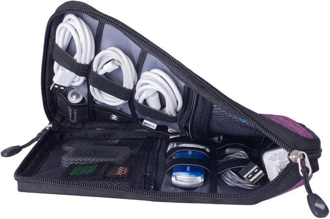 Travel Cable Organizer Bag Waterproof Portable Electronic Accessories Organizer - Image 4