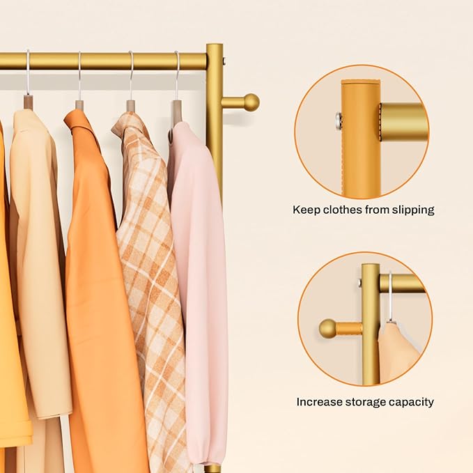 MISSLO Small Clothes Racks for Hanging Clothes Clothing Rack - Image 6