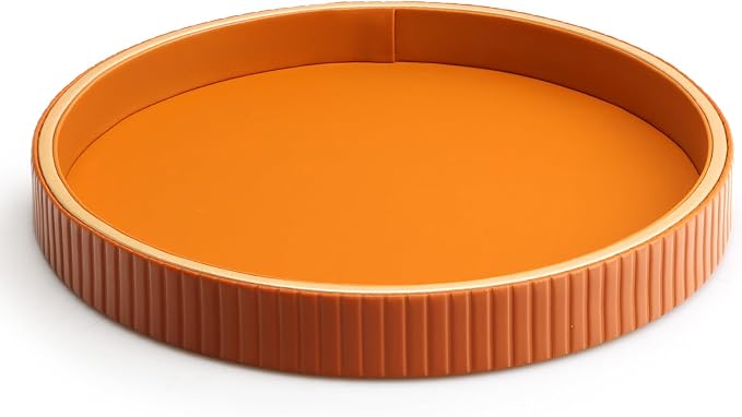SANZIE Leather Tray Desktop Storage Organizer by SANZIE