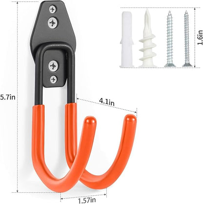 Heavy Duty Hose Hook, Garage Storage Utility Hooks, Garden Hose Hooks - Image 2