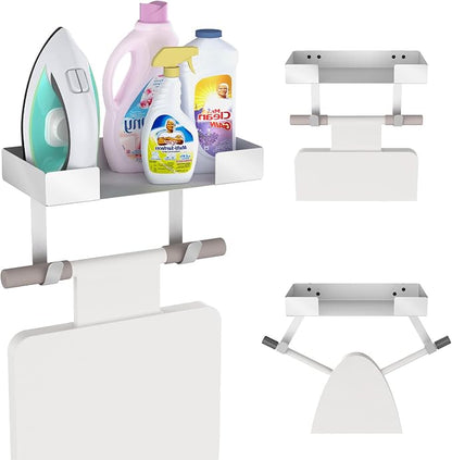 Ironing Board Hanger, Ironing Board Holder Wall Mount, Iron Board Wall Mount by appacare