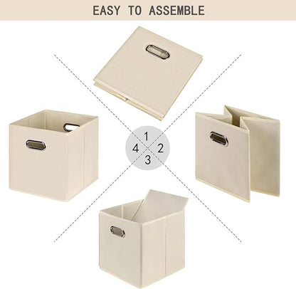 Fabric Cloth Storage Bins, Fabric Cube Organizer - Image 6