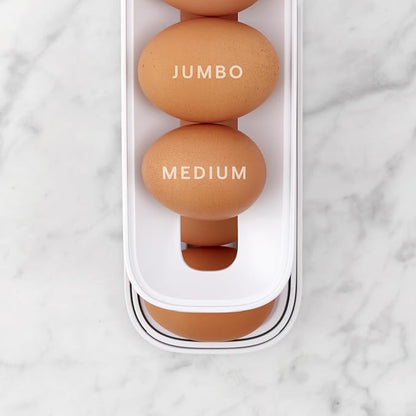 YouCopia RollDown™ Egg Dispenser, Space-Saving Rolling Eggs Dispenser and - Image 6