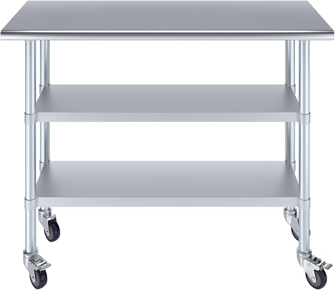 AmGood Stainless Steel Work Table - Image 2