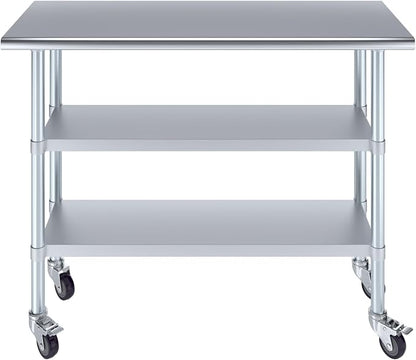 AmGood Stainless Steel Work Table - Image 2