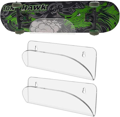 BiJun Skateboard Wall Mount Display Rack Skateboard Hanger Wall Mount Deck by BiJun