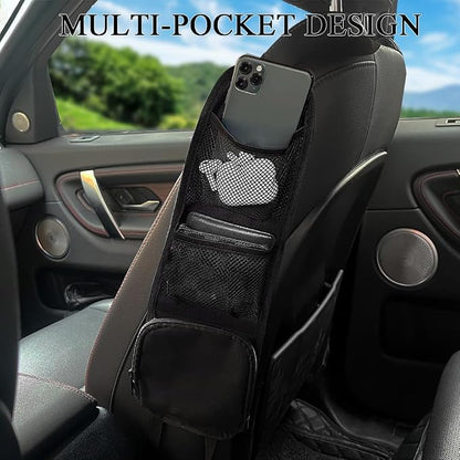 2PCS Car Seat Side Organizer, Seat Side Storage Pocket, Car Multi-Pockets - Image 7