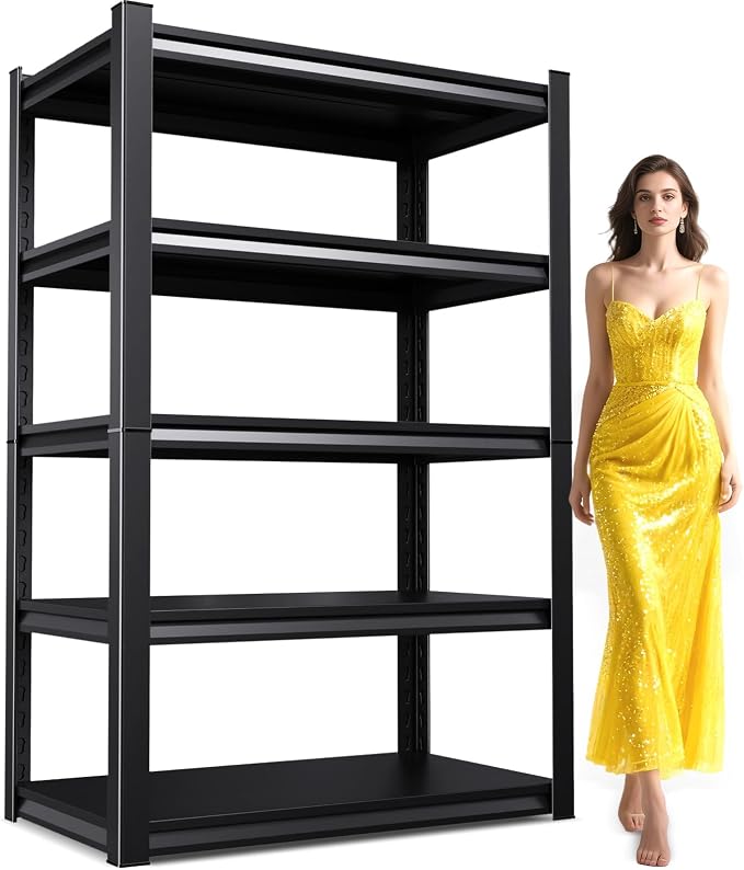 71.2" H Garage Shelving Heavy Duty Storage Shelves, Metal Adjustable Shelving by AOAORGG