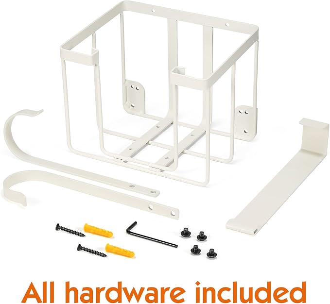 ORLESS Over The Door/Wall Mount Ironing Board Hanger, Laundry Room Iron and - Image 7