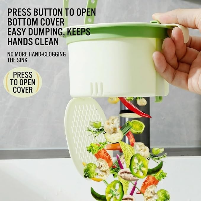 Bvj Multifunctional Hanging Sink Drain Basket, Foldable Hanging Kitchen Sink - Image 4
