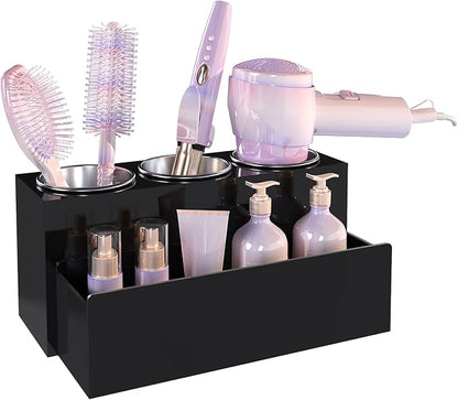Hair Tool Organizer, Acrylic Hot Hair Styling Tool Organizer by PITBVO