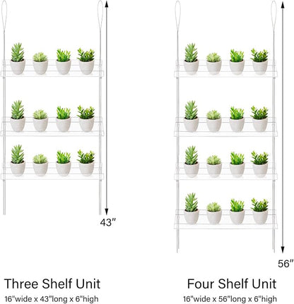 Sumerflos 4 Tier Acrylic Window Boxes Plant Shelves - Image 5