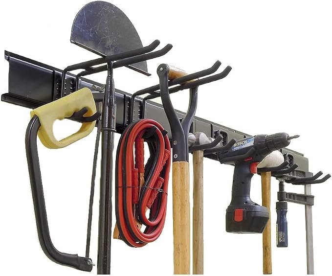Ultrawall Garden Tool Organizer, 48 Inch Garage Tool Organizer Wall Mount by UltrawallGarageTools