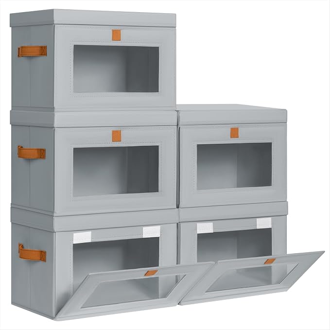 Homsorout Medium Fabric Storage bins by Homsorout