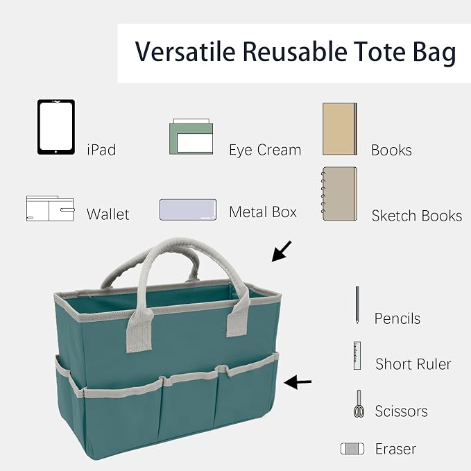 Cupohus Art Organizer Craft Storage Tote Bag - Image 2