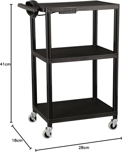 Norwood Commercial Furniture Mobile Utility AV Cart - Image 7