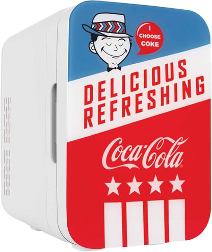 Cooluli Retro Coca-Cola Mini Fridge by CooluliPortableMultipurposeMiniFridges