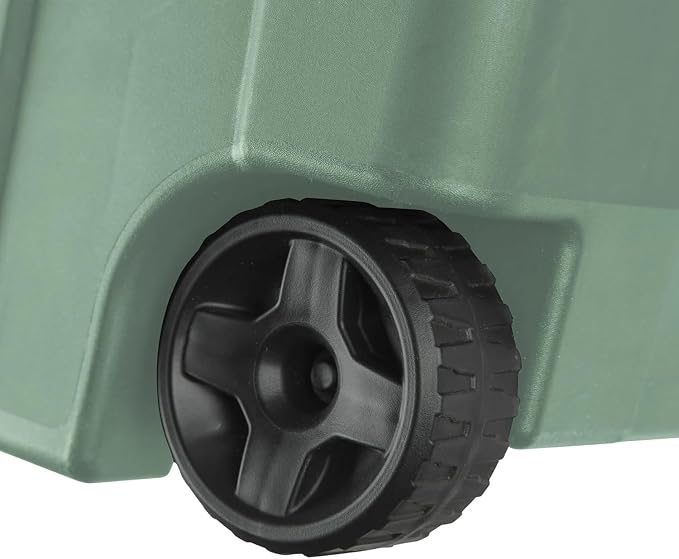 Storage Bin 40 Gallon 160 Qt Wheeled Industrial Tote Plastic Rolling Stacker - Image 6