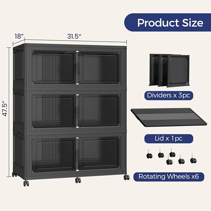 150Gal Stackable Storage Bins - Image 2