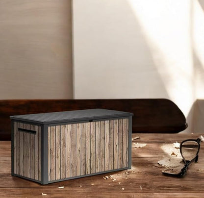 Outdoor Storage Box with Lockable Lid - Image 4