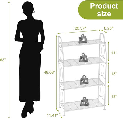 VyGrow Plant Stand, 4 Tier Plant Shelf - Image 3