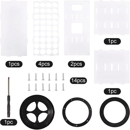GLOBLELAND 72 Holes 360° Spining Craft Paint Organizer - Image 8