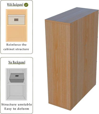 6-Cube Storage Shelf Bookcase - Image 3