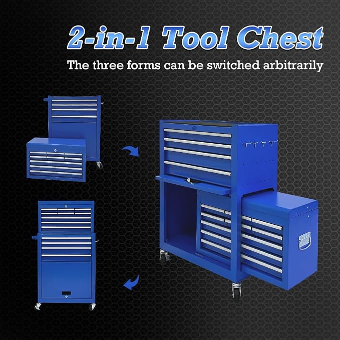 13 Drawer Tool Chest, Toolbox - Image 6