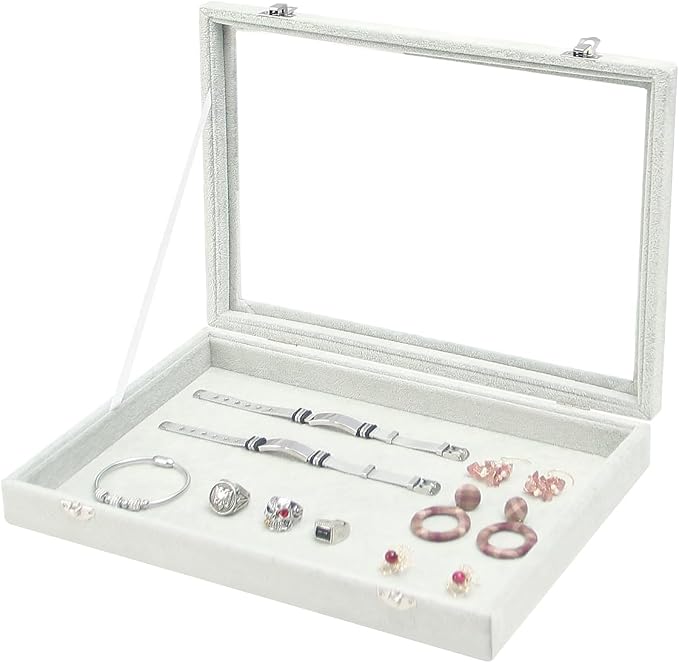 Coward Jewelry Organizer Tray Box by FocusOnJewelryDisplay15yrs