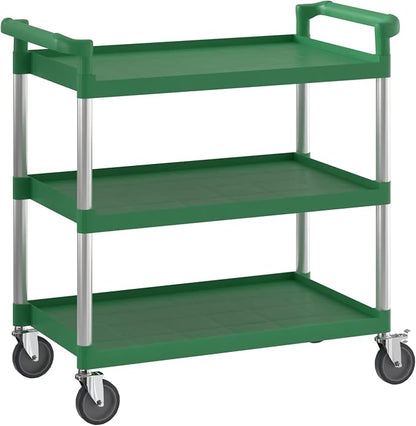 Green Utility/Bussing Cart by Krollen+Industrial