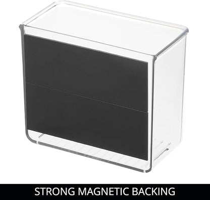 iDesign Magnetic Small Clear Plastic Organizer Bins - Image 4
